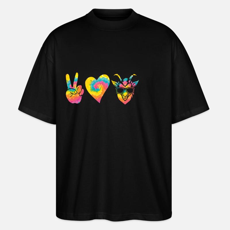 Ziegen - Stanley/Stella Oversized Unisex Bio T-Shirt Blaster 2.0 - Schwarz
