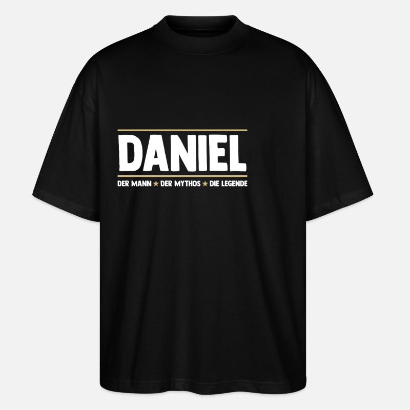 Daniel - T-shirt bio Blaster 2.0 coupe oversize Stanley/Stella Unisexe - noir