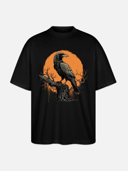 Raven - Stanley/Stella Oversized Unisex Organic T-shirt Blaster 2.0 - black