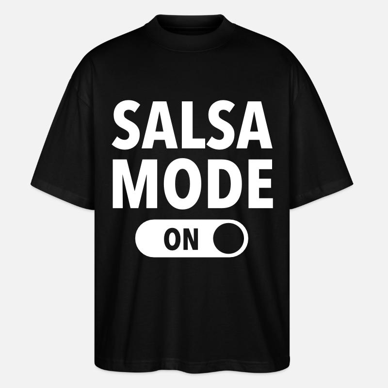 Salsa Mode (On) - T-shirt bio Blaster 2.0 coupe oversize Stanley/Stella Unisexe - noir