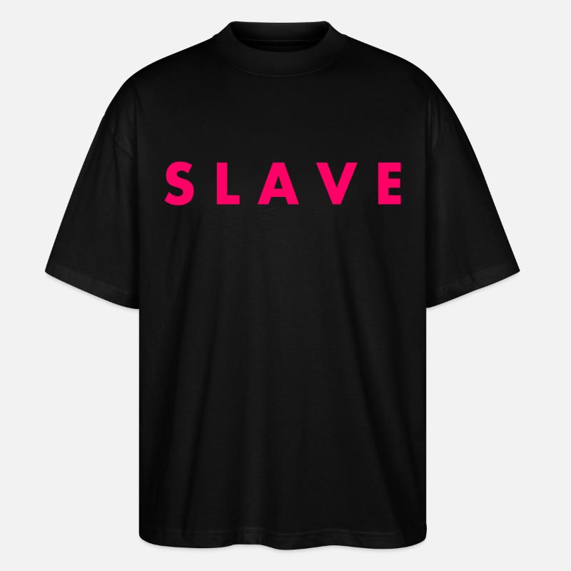 Slave - T-shirt bio Blaster 2.0 coupe oversize Stanley/Stella Unisexe - noir