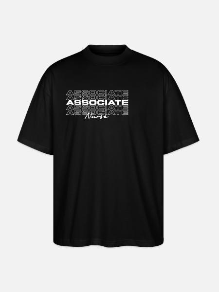 Enfermera Asociada Enfermeras Médicas Con Estilo - Camiseta Oversize Ecológica Unisex Stanley/Stella Blaster 2.0 - negro
