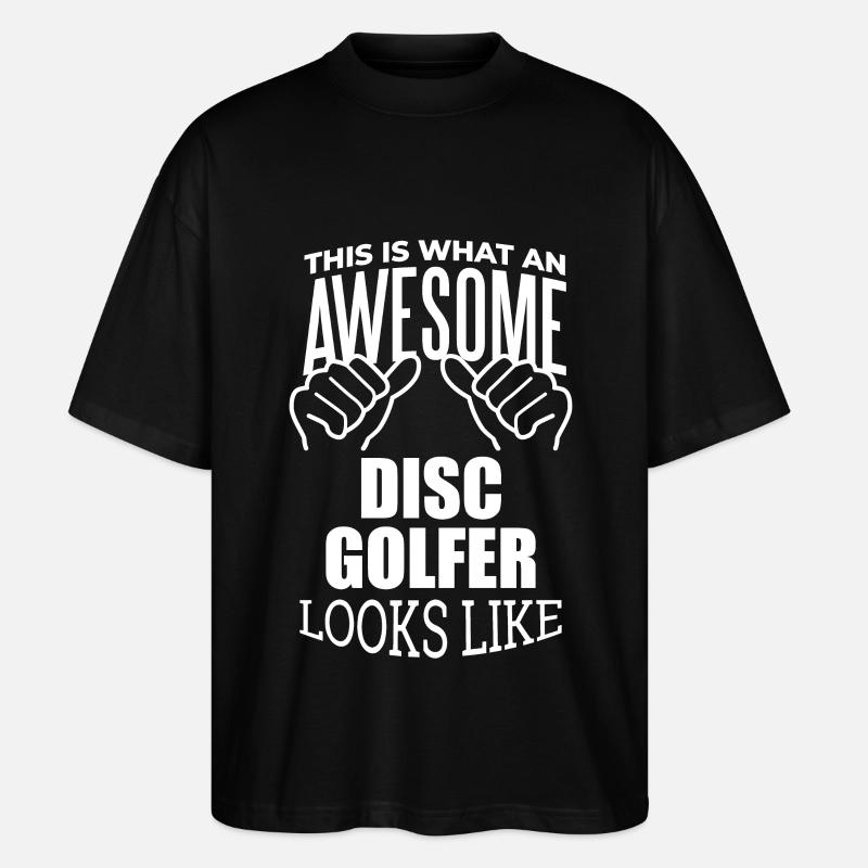 Disc golf - T-shirt bio Blaster 2.0 coupe oversize Stanley/Stella Unisexe - noir