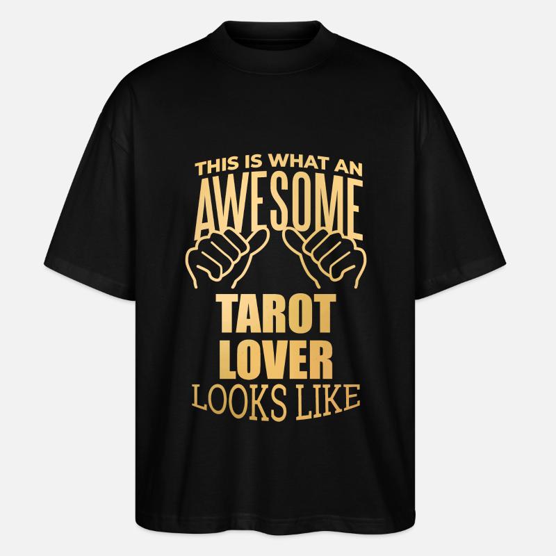 Tarot Tarot Tarot - Stanley/Stella Blaster 2.0 Unisex Oversized Luomu T-paita - musta