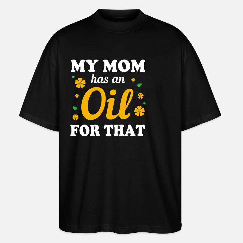 Ätherisches Öl - Stanley/Stella Oversized Unisex Bio T-Shirt Blaster 2.0 - Schwarz