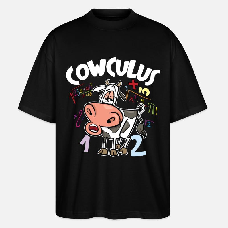 Cowculus - Stanley/Stella Oversized Unisex Bio T-Shirt Blaster 2.0 - Schwarz
