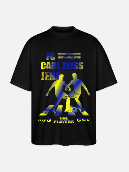 FC Carl Zeiss Jena - Stanley/Stella Oversized Unisex Organic T-shirt Blaster 2.0 - black