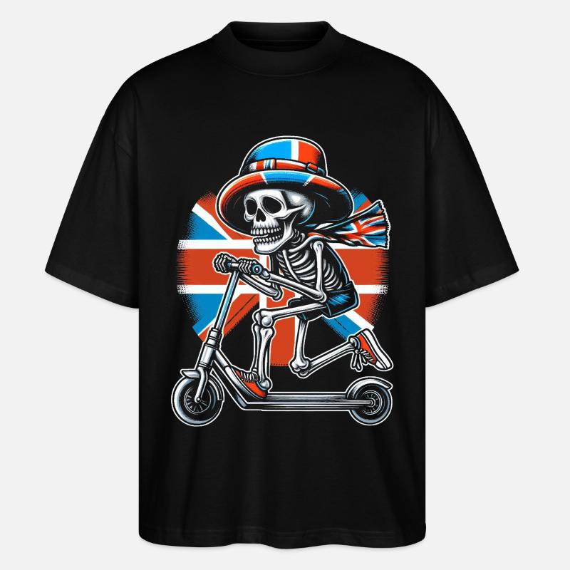Halloween - Stanley/Stella Oversized Unisex Bio T-Shirt Blaster 2.0 - Schwarz