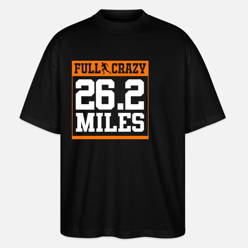 Trailrunning - Stanley/Stella Oversized Unisex Bio T-Shirt Blaster 2.0 - Schwarz