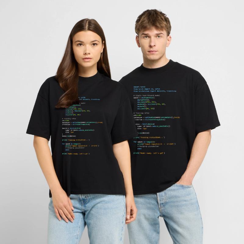 Programmer Humor - Developer Logic and Technology Stanley/Stella Oversized Unisex Organic T-shirt Blaster 2.0