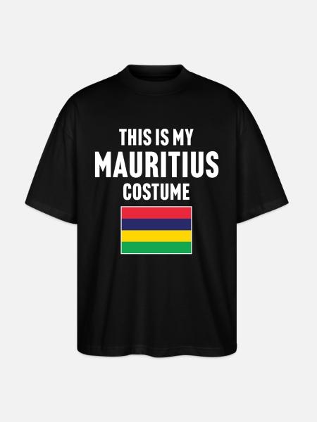 This my Mauritius costume - Stanley/Stella Oversized Unisex Organic T-shirt Blaster 2.0 - black