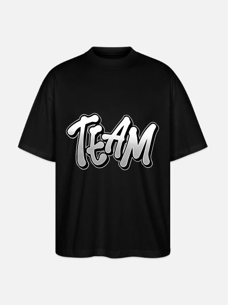 Team - Stanley/Stella Oversized Unisex Organic T-shirt Blaster 2.0 - black
