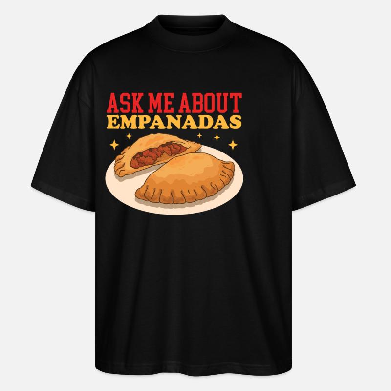 Empanada Dumpling Cadeau d’Empanada - T-shirt bio Blaster 2.0 coupe oversize Stanley/Stella Unisexe - noir