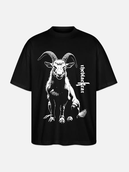 Bouc - T-shirt bio Blaster 2.0 coupe oversize Stanley/Stella Unisexe - noir