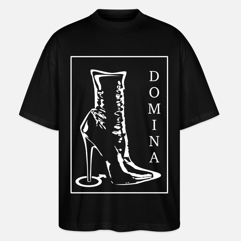 Domina - Stanley/Stella Oversized Unisex Bio T-Shirt Blaster 2.0 - Schwarz
