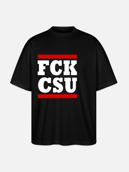 Fck csu - Stanley/Stella Oversized Unisex Organic T-shirt Blaster 2.0 - black