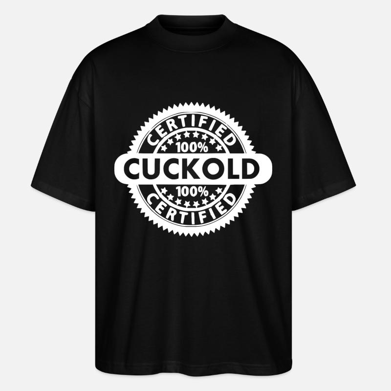 certified cuckold - T-shirt bio Blaster 2.0 coupe oversize Stanley/Stella Unisexe - noir