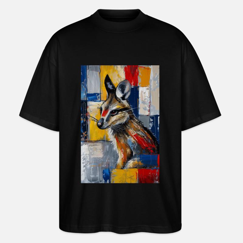 Tranquilizer Bomber - Stanley/Stella Oversized Unisex Organic T-shirt Blaster 2.0 - black