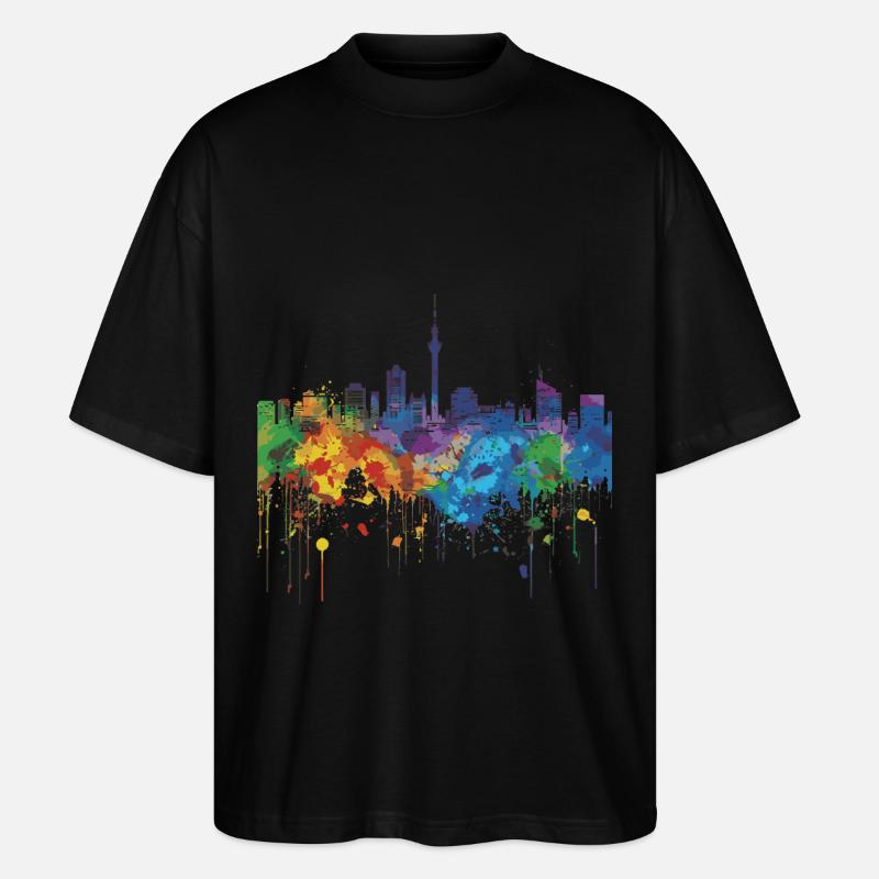 Naha - Stanley/Stella Oversized Unisex Bio T-Shirt Blaster 2.0 - Schwarz