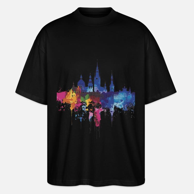 Ratibor - T-shirt bio Blaster 2.0 coupe oversize Stanley/Stella Unisexe - noir