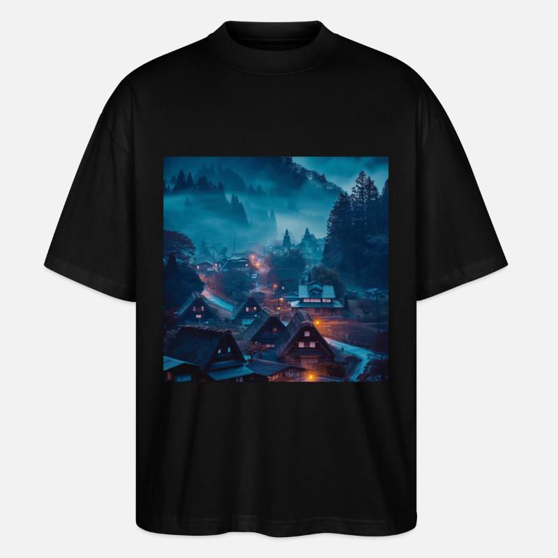 Japan - Stanley/Stella Oversized Unisex Bio T-Shirt Blaster 2.0 - Schwarz