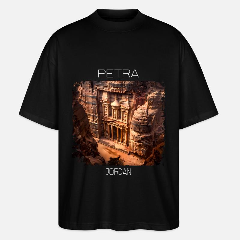 Petra - Stanley/Stella Oversized Unisex Bio T-Shirt Blaster 2.0 - Schwarz