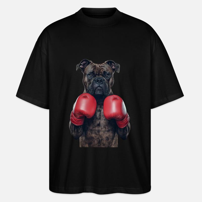 Cane Corso - Stanley/Stella Oversized Unisex Bio T-Shirt Blaster 2.0 - Schwarz