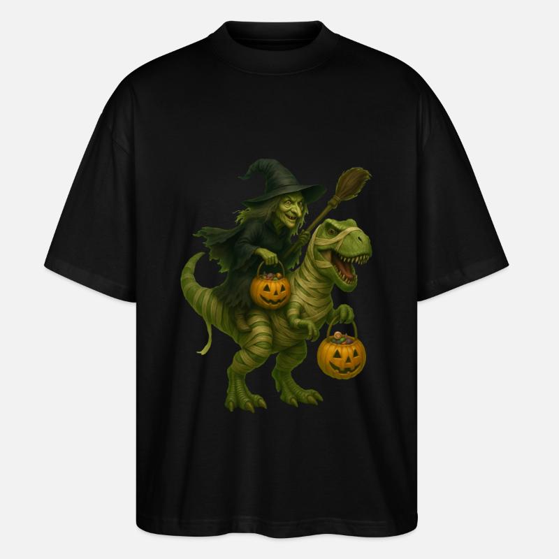 T-Rex - Stanley/Stella Oversized Unisex Bio T-Shirt Blaster 2.0 - Schwarz