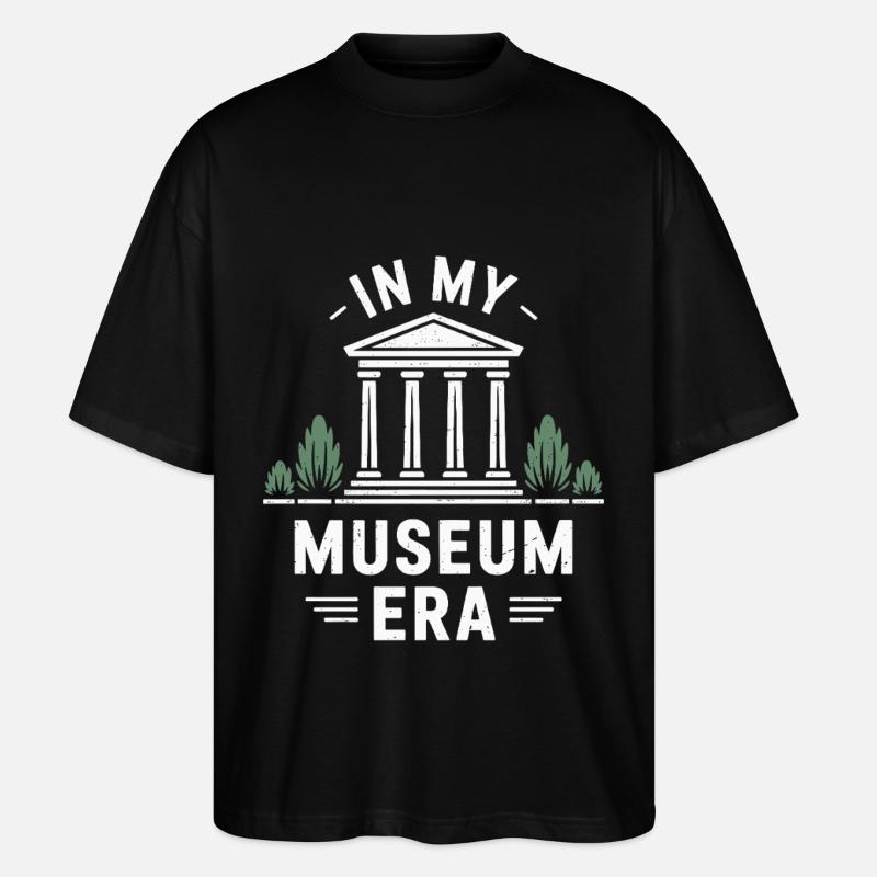 Museum - Stanley/Stella Oversized Unisex Bio T-Shirt Blaster 2.0 - Schwarz