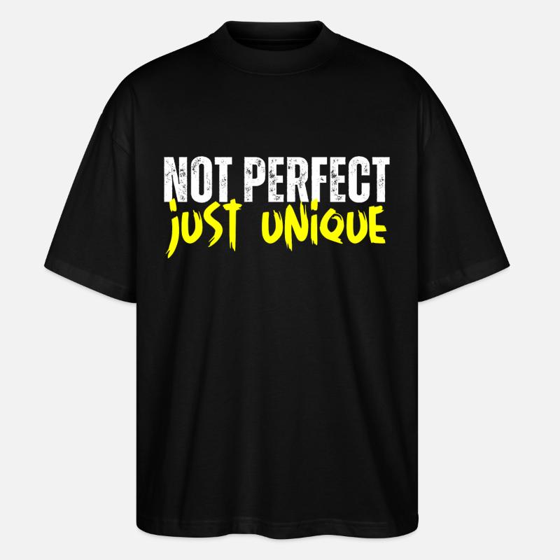 Pas parfait, juste unique - T-shirt bio Blaster 2.0 coupe oversize Stanley/Stella Unisexe - noir