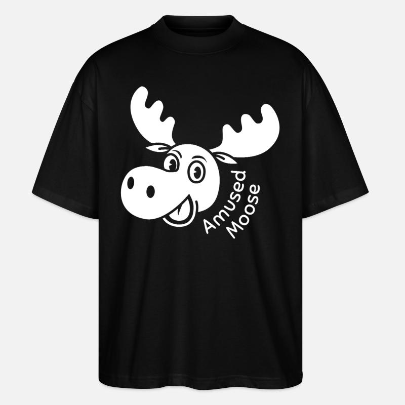 Orignal amusé - T-shirt bio Blaster 2.0 coupe oversize Stanley/Stella Unisexe - noir