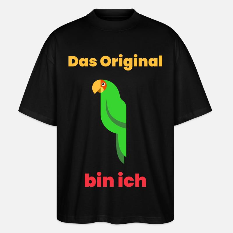 L’original, c’est moi - T-shirt bio Blaster 2.0 coupe oversize Stanley/Stella Unisexe - noir