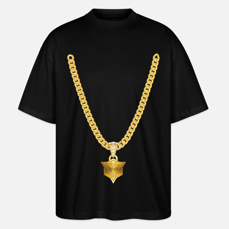 Rapperkette_Unus - T-shirt bio Blaster 2.0 coupe oversize Stanley/Stella Unisexe - noir