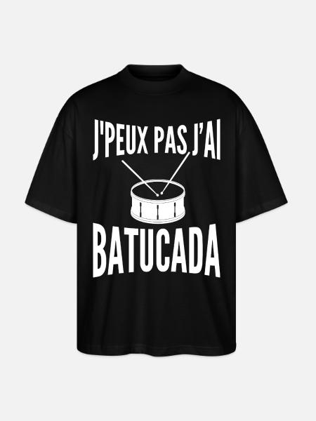 Batucada Percussion | Samba - Stanley/Stella Oversized Unisex Organic T-shirt Blaster 2.0 - black