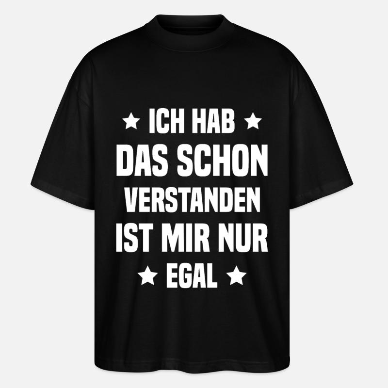 Je l’ai déjà compris - T-shirt bio Blaster 2.0 coupe oversize Stanley/Stella Unisexe - noir