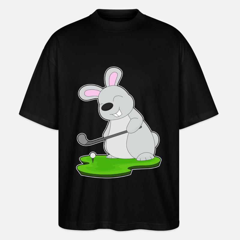 Rabbit Golf Golf Clubs - T-shirt bio Blaster 2.0 coupe oversize Stanley/Stella Unisexe - noir