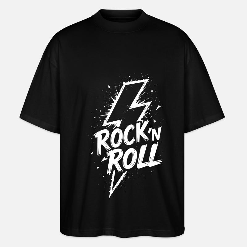 Rock 'n' Roll Blitz - Stanley/Stella Oversized Unisex Bio T-Shirt Blaster 2.0 - Schwarz