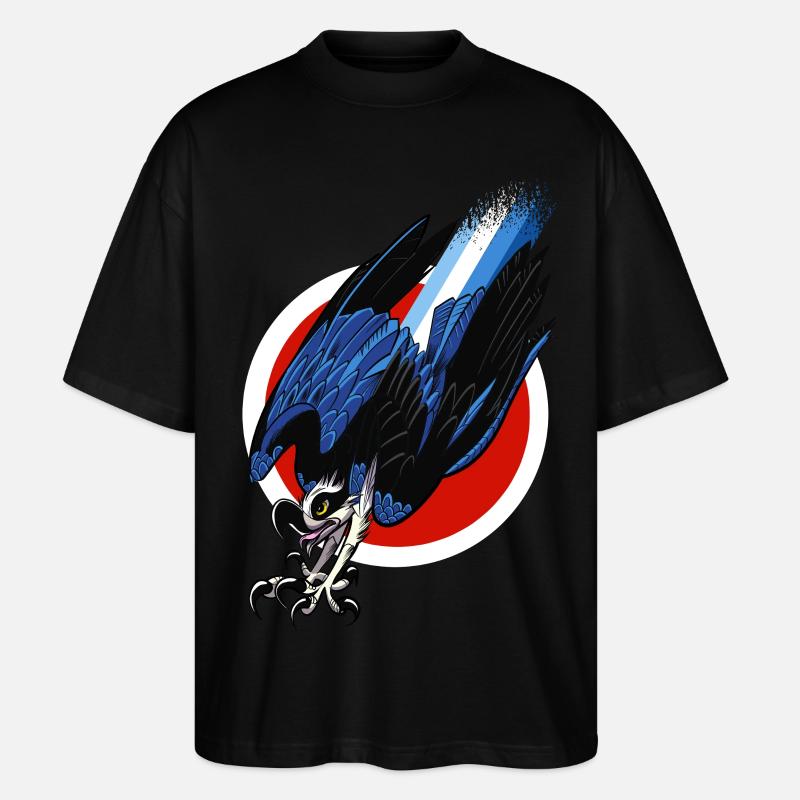 Osprey Turbo Hawk - Stanley/Stella Oversized Unisex Bio T-Shirt Blaster 2.0 - Schwarz