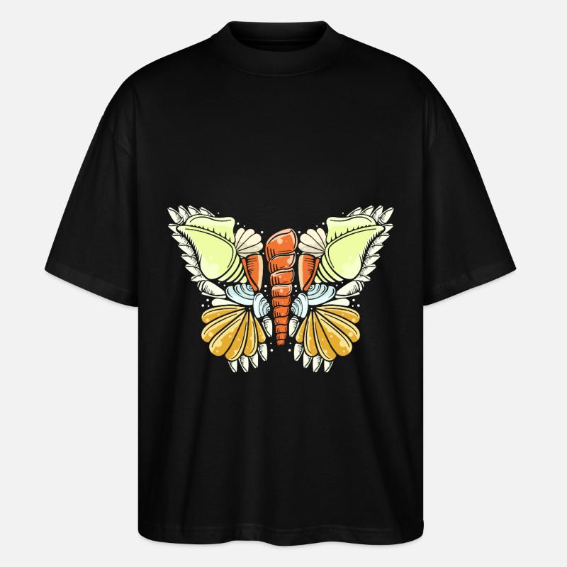 Shell Shell Collector - Stanley/Stella Oversized Unisex Organic T-shirt Blaster 2.0 - black