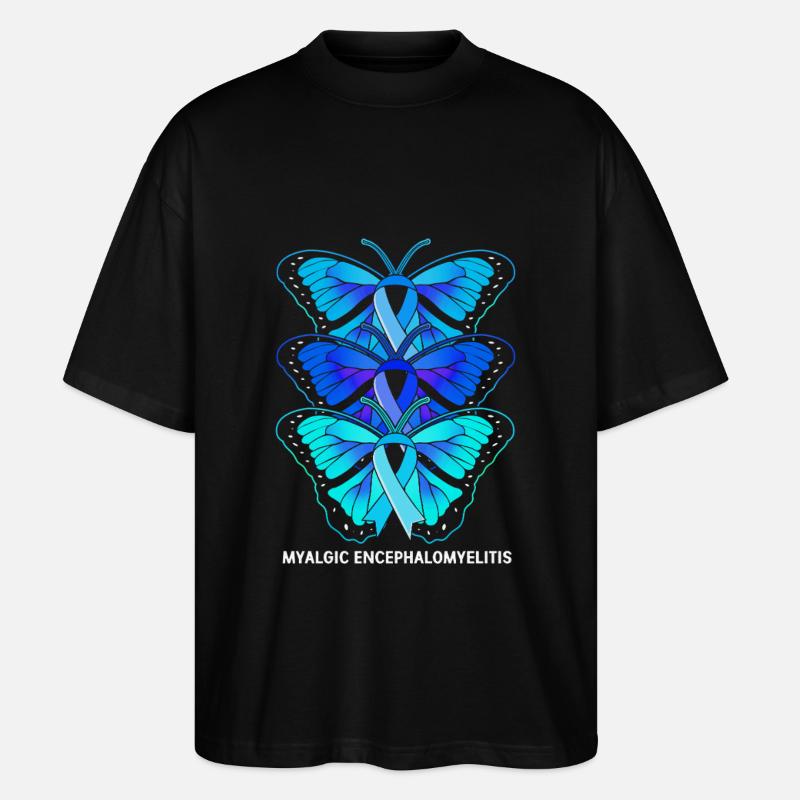 ME CFS - Stanley/Stella Oversized Unisex Bio T-Shirt Blaster 2.0 - Schwarz