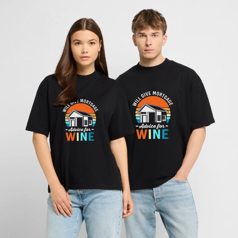 Hypothèque de copropriété de dette T-shirt bio Blaster 2.0 coupe oversize Stanley/Stella Unisexe