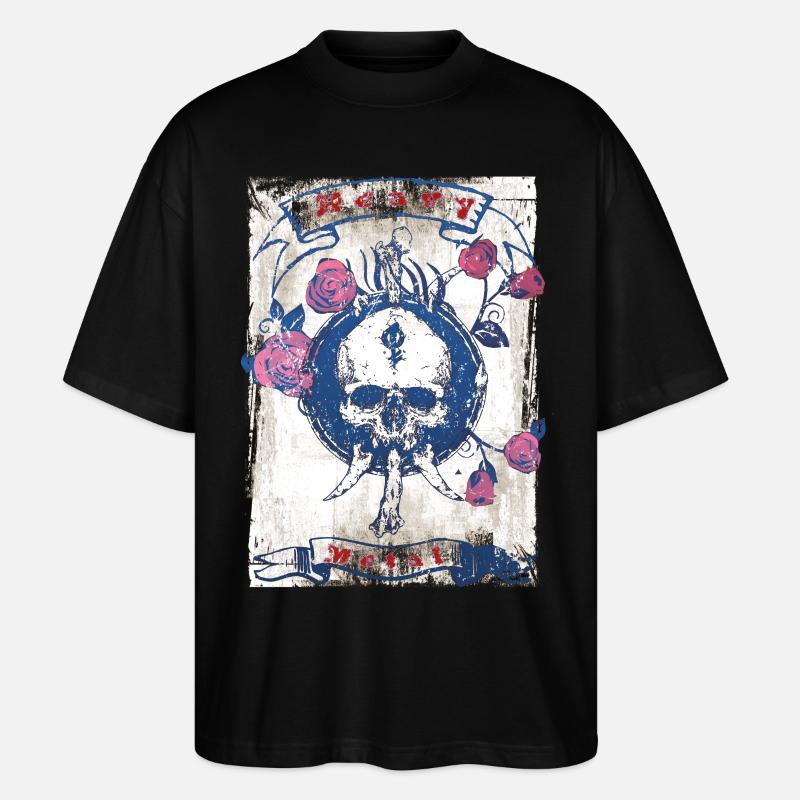 Heavy Rock Musique Rock - T-shirt bio Blaster 2.0 coupe oversize Stanley/Stella Unisexe - noir