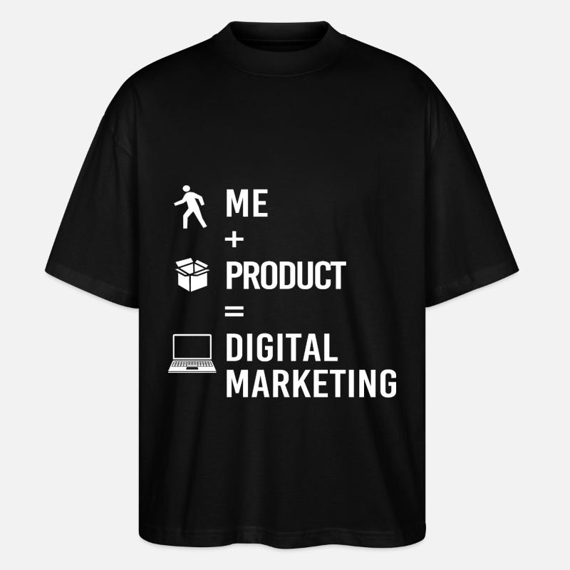 Responsable Marketing - T-shirt bio Blaster 2.0 coupe oversize Stanley/Stella Unisexe - noir