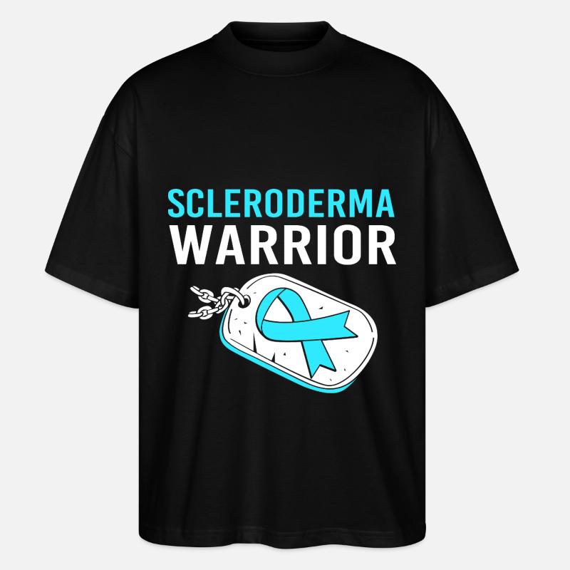 Scleroderma - Stanley/Stella Oversized Unisex Organic T-shirt Blaster 2.0 - black