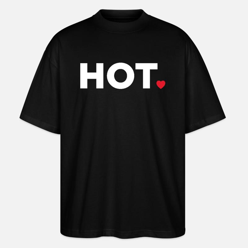 Heiß - Stanley/Stella Oversized Unisex Bio T-Shirt Blaster 2.0 - Schwarz