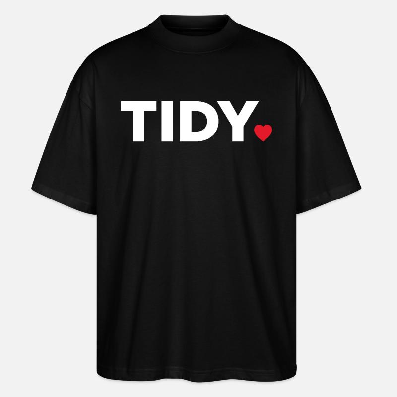 Tidy - Stanley/Stella Oversized Unisex Organic T-shirt Blaster 2.0 - black