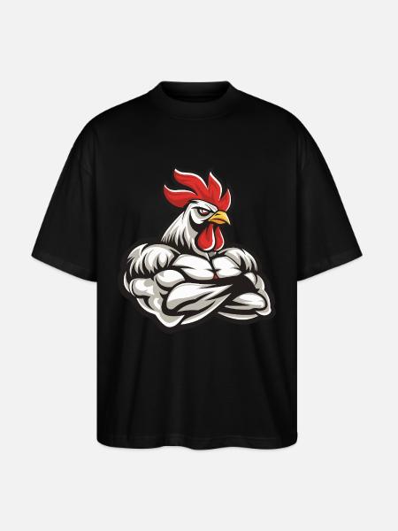 Musculation Muscles - T-shirt bio Blaster 2.0 coupe oversize Stanley/Stella Unisexe - noir