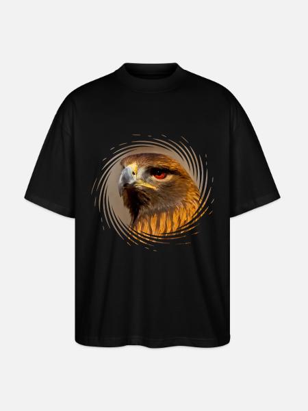 Adler 2017 - Stanley/Stella Oversized Unisex Bio T-Shirt Blaster 2.0 - Schwarz
