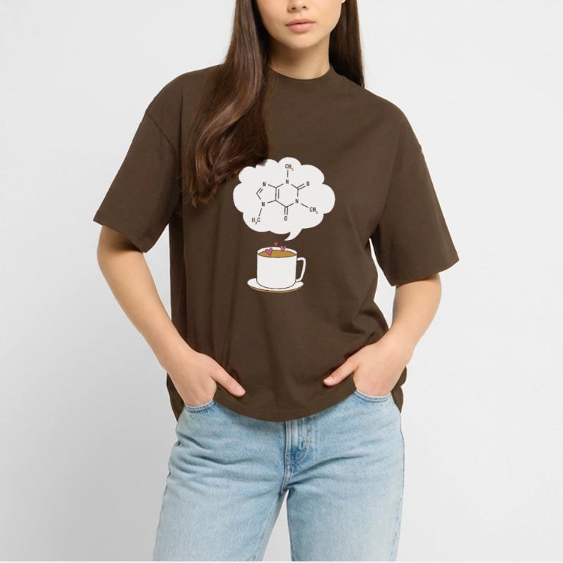 Chemistry Science Physics Laboratory Structural Formula Stanley/Stella Oversized Unisex Organic T-shirt Blaster 2.0