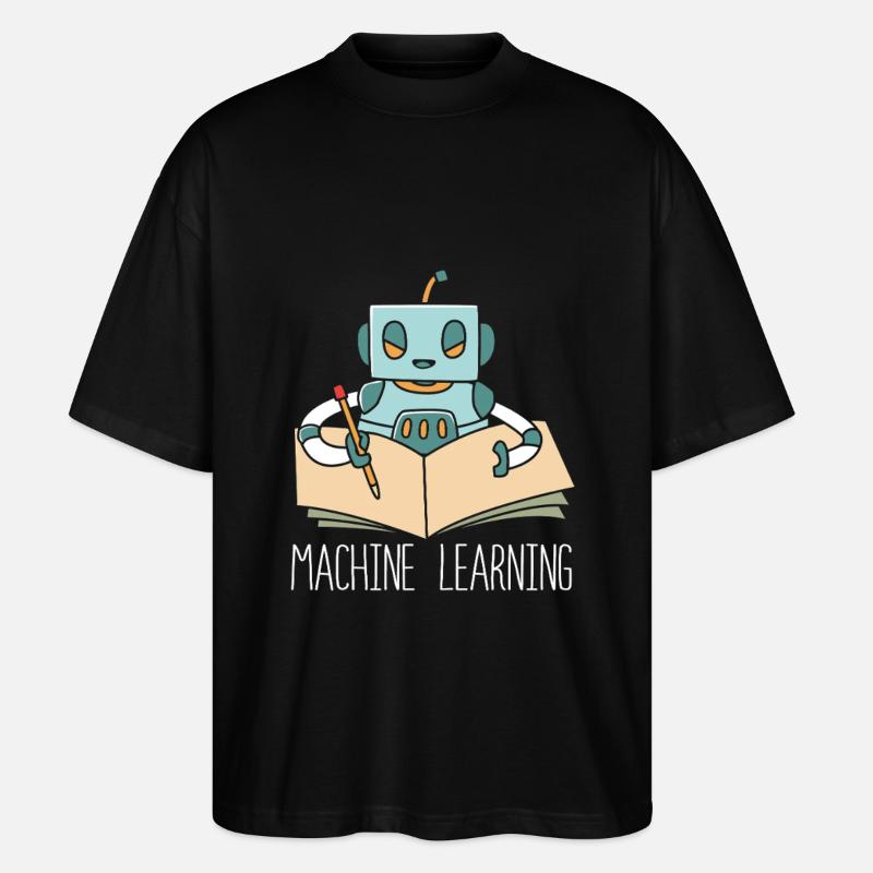 Artificial Intelligence GPT - Stanley/Stella Oversized Unisex Organic T-shirt Blaster 2.0 - black